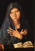 Antonello da Messina Virgin of the Annunciation fvv Spain oil painting artist